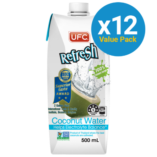 UFC COCONUT WATER 500ML X 12