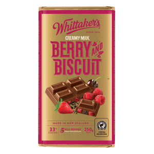 WHIT BLOCK 250G - BERRY BISCUIT 1X12