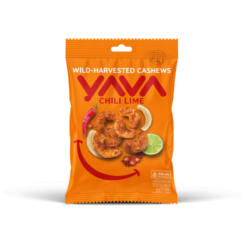 YAVA CHILLI LIME CASHEWS 35G X 10