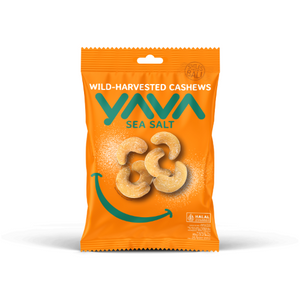 YAVA SEA SALT CASHEWS 35 G X10