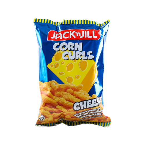 JACK N JILL CORN CURL CHEESE 60G X10 X6