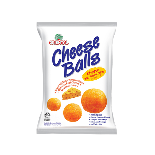 ORIENTAL CHEESE BALL SNACKS 60GX10X6