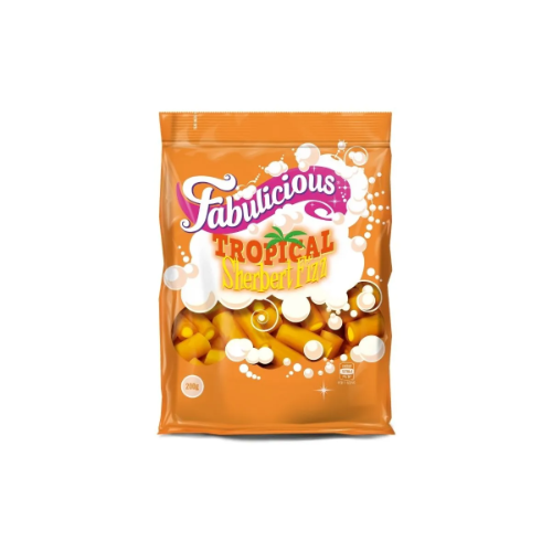 RJ'S TROPICAL SHERBET FIZZ 200G